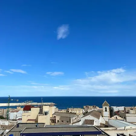 Atico Duplex Con Vista Mar Y Terraza Privada A 200m De La Playa Hasta 6 Personas